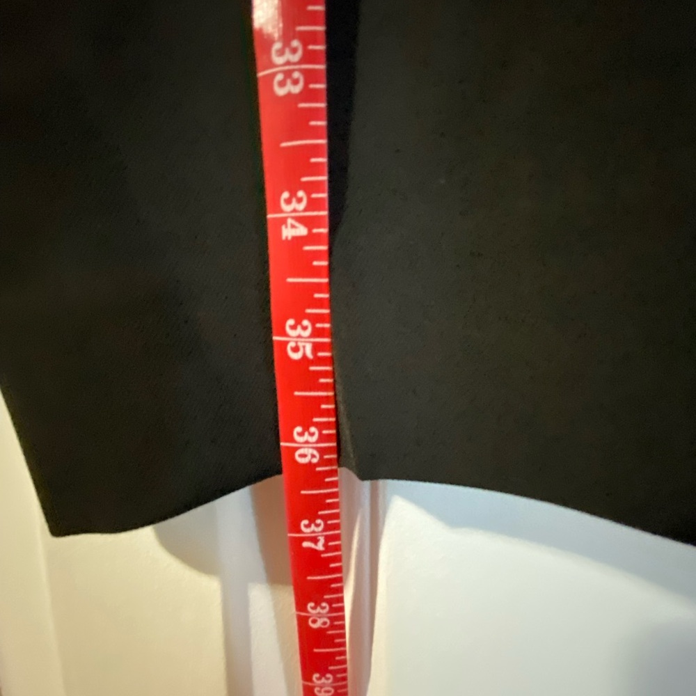 White House Black Market Taper Ankle Black Trousers - Picture 6 of 7